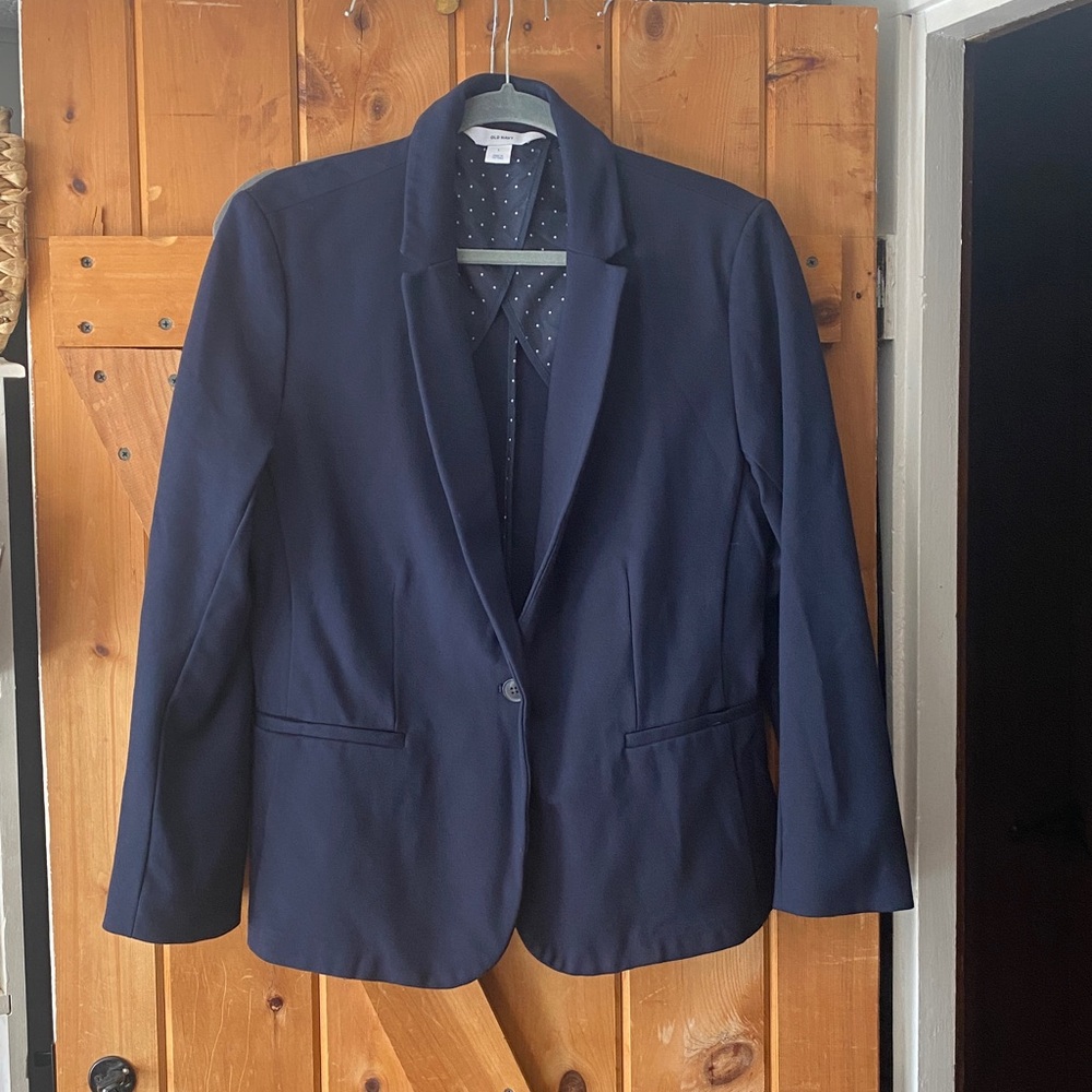 Old Navy Women's Dark Blue Blazer